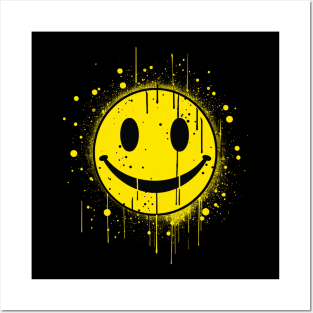 Acid House Smile Face Posters and Art